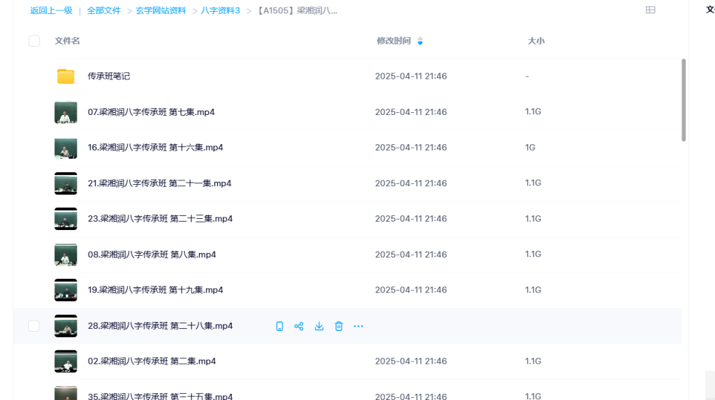 图片[2]-《梁湘润八字真传38讲》完整视频+笔记｜从入门到精通的八字命理传承课｜附赠200+实战案例分析-玄学资源网