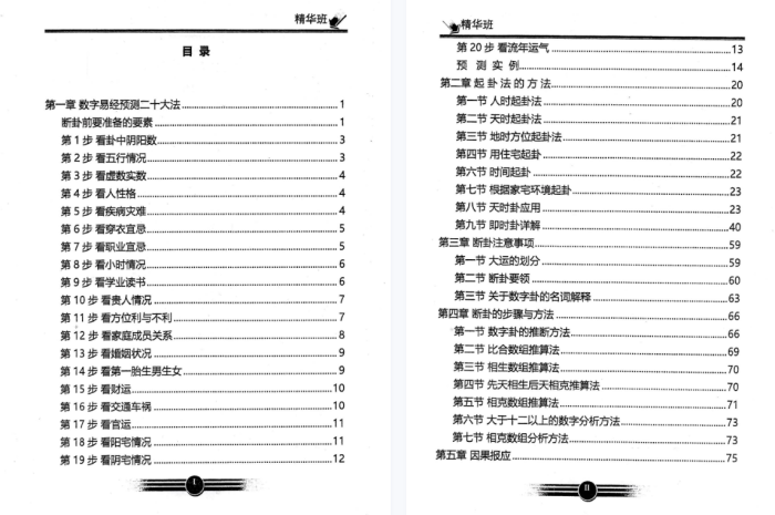 《数字易经精华版：生辰数字立卦解密！392页PDF电子书，精准预测人生运势》-玄学资源网