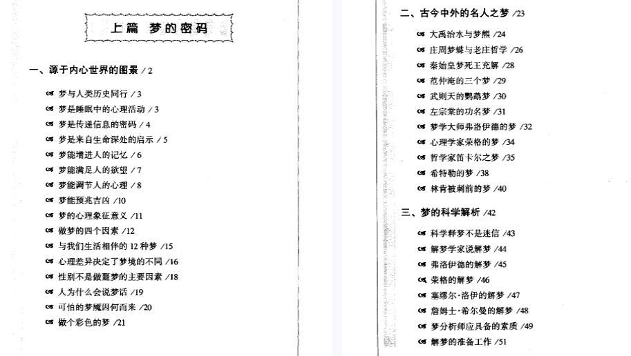 解梦不求人！《梦相大白》600种梦境全解析，洞悉潜意识，预见未来，掌控人生！